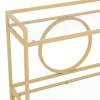 Servierwagen Glas TYRO gold