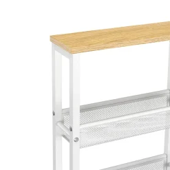 Servierwagen TARIN mit 5 Ablagen weiss