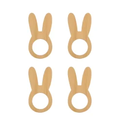 Serviettenring Ostern Bambus 4er Set