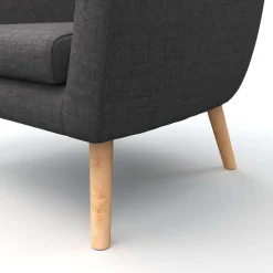 Sessel BIANCA anthrazit