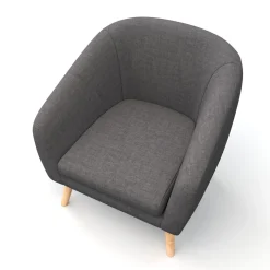 Sessel BIANCA anthrazit