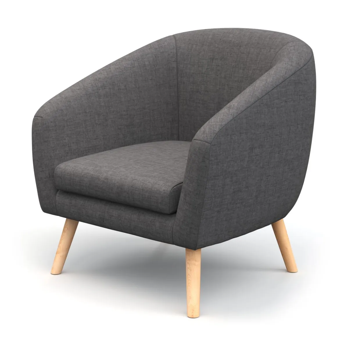 Sessel BIANCA anthrazit