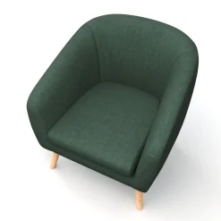Sessel BIANCA dunkelgrün