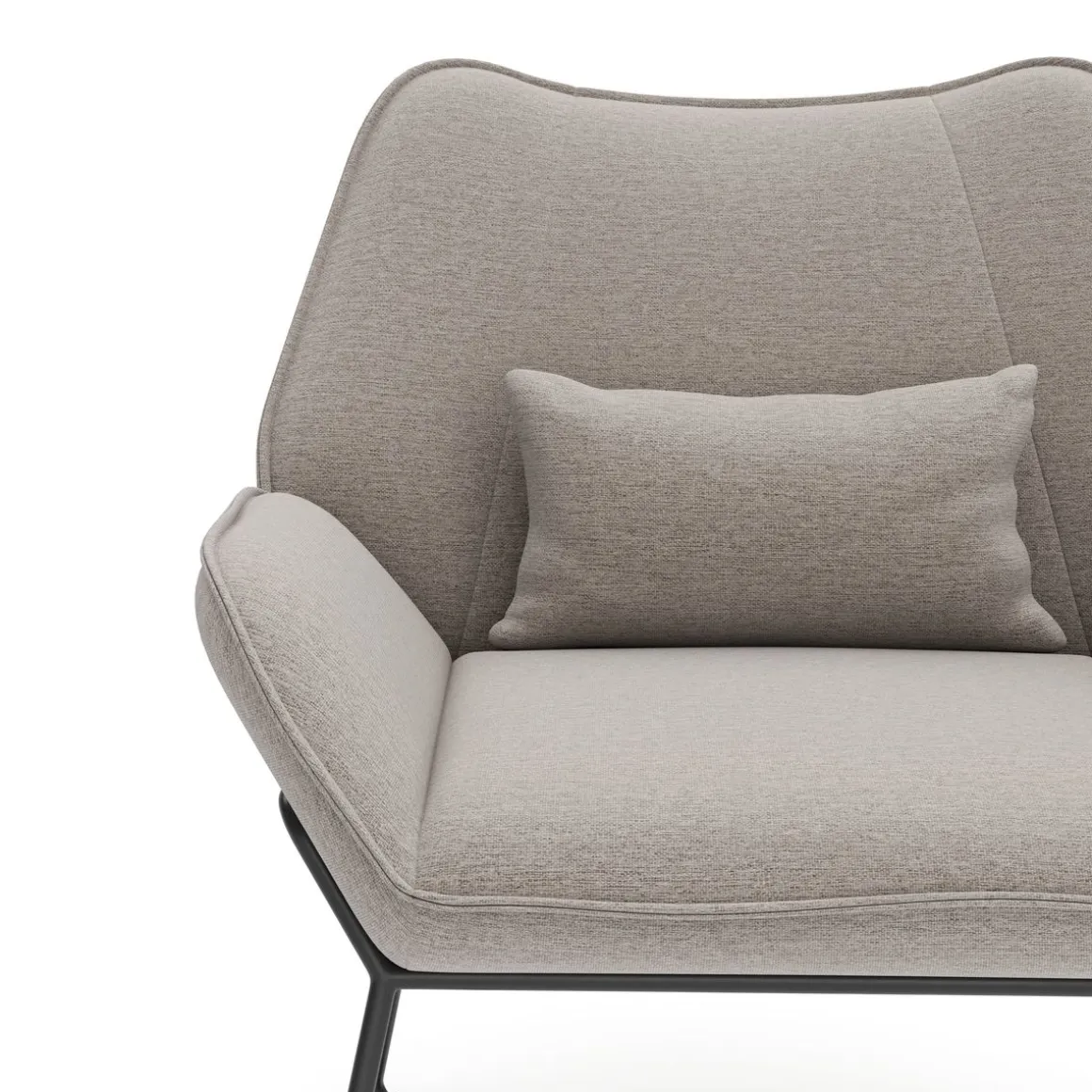 Sessel BRIDA grau