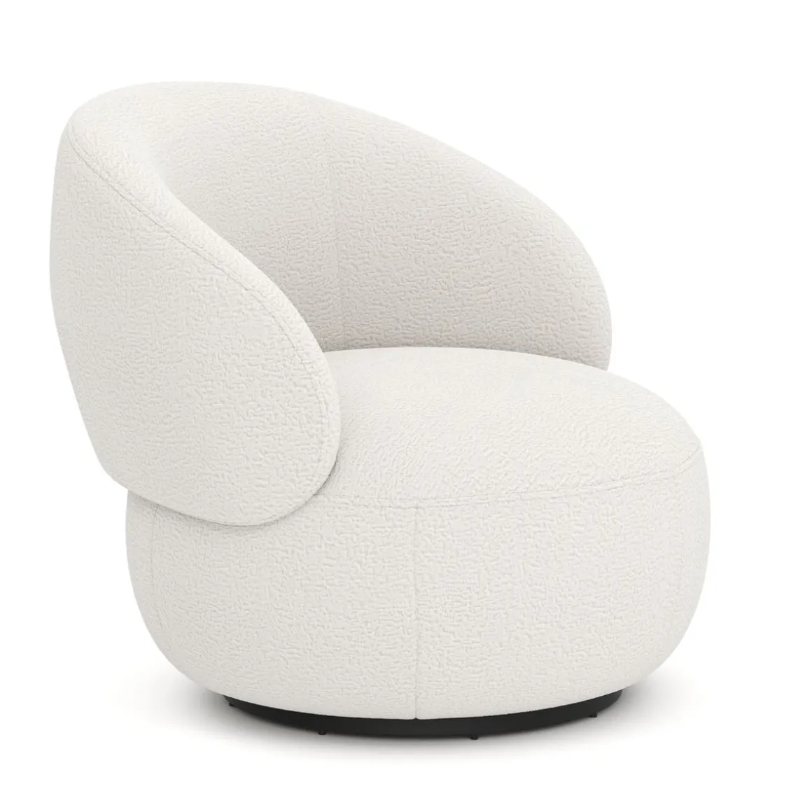 Sessel drehbar ROB weiss