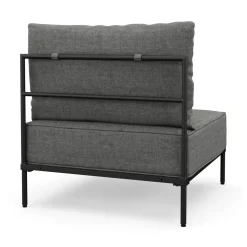 Sessel ETHAN hellgrau