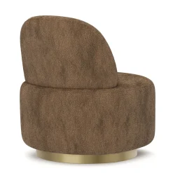 Sessel FIEN braun/gold