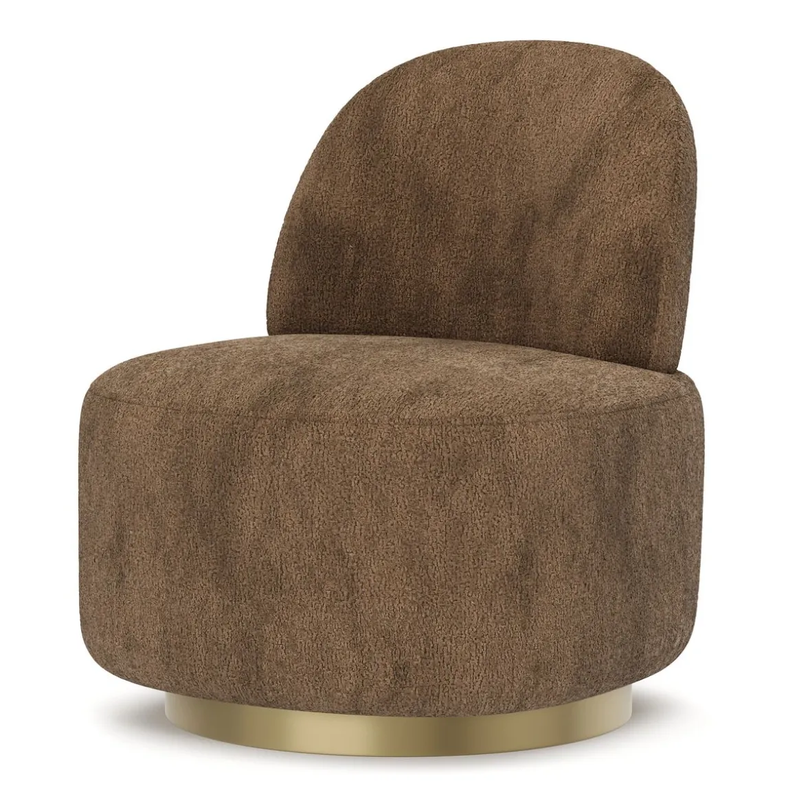Sessel FIEN braun/gold