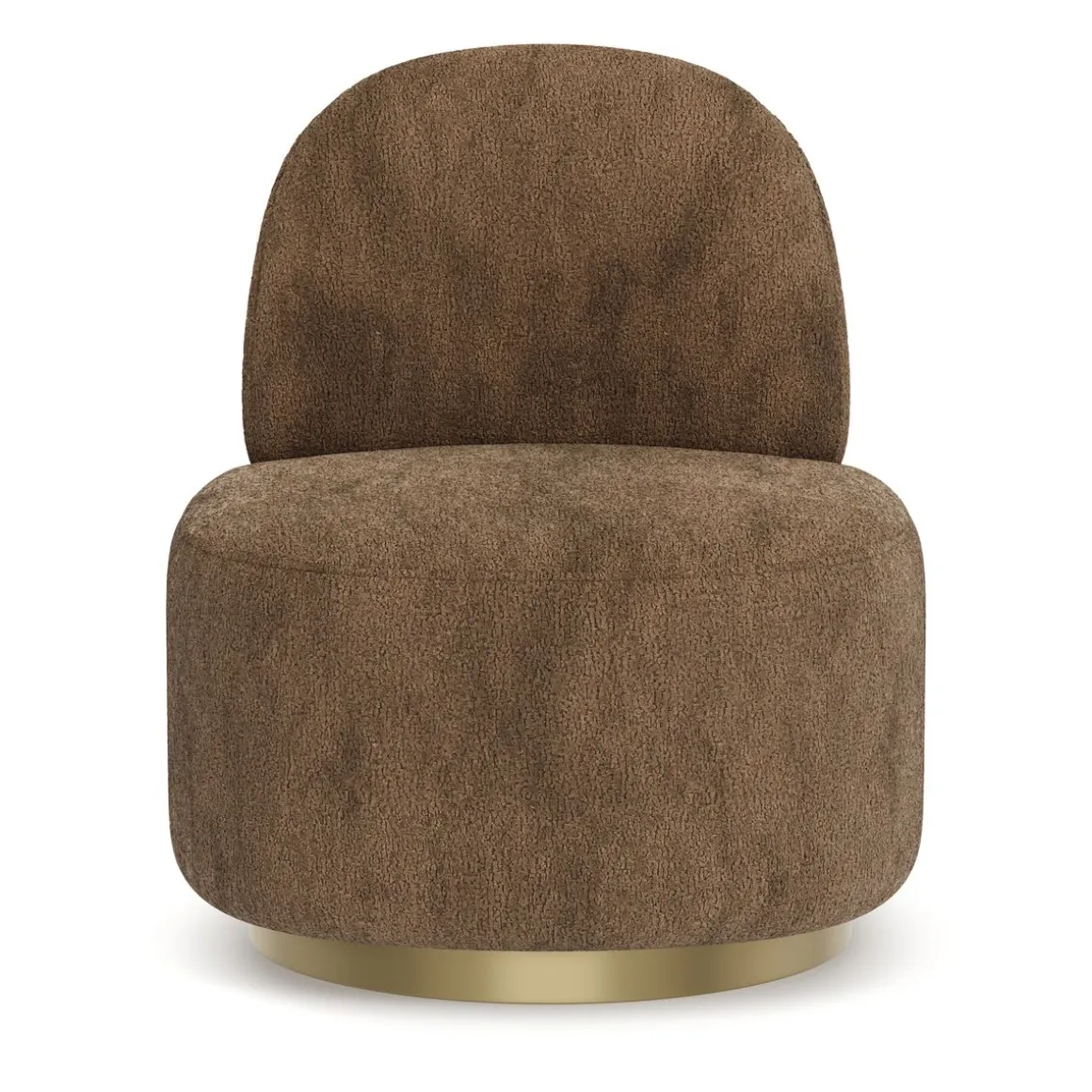 Sessel FIEN braun/gold