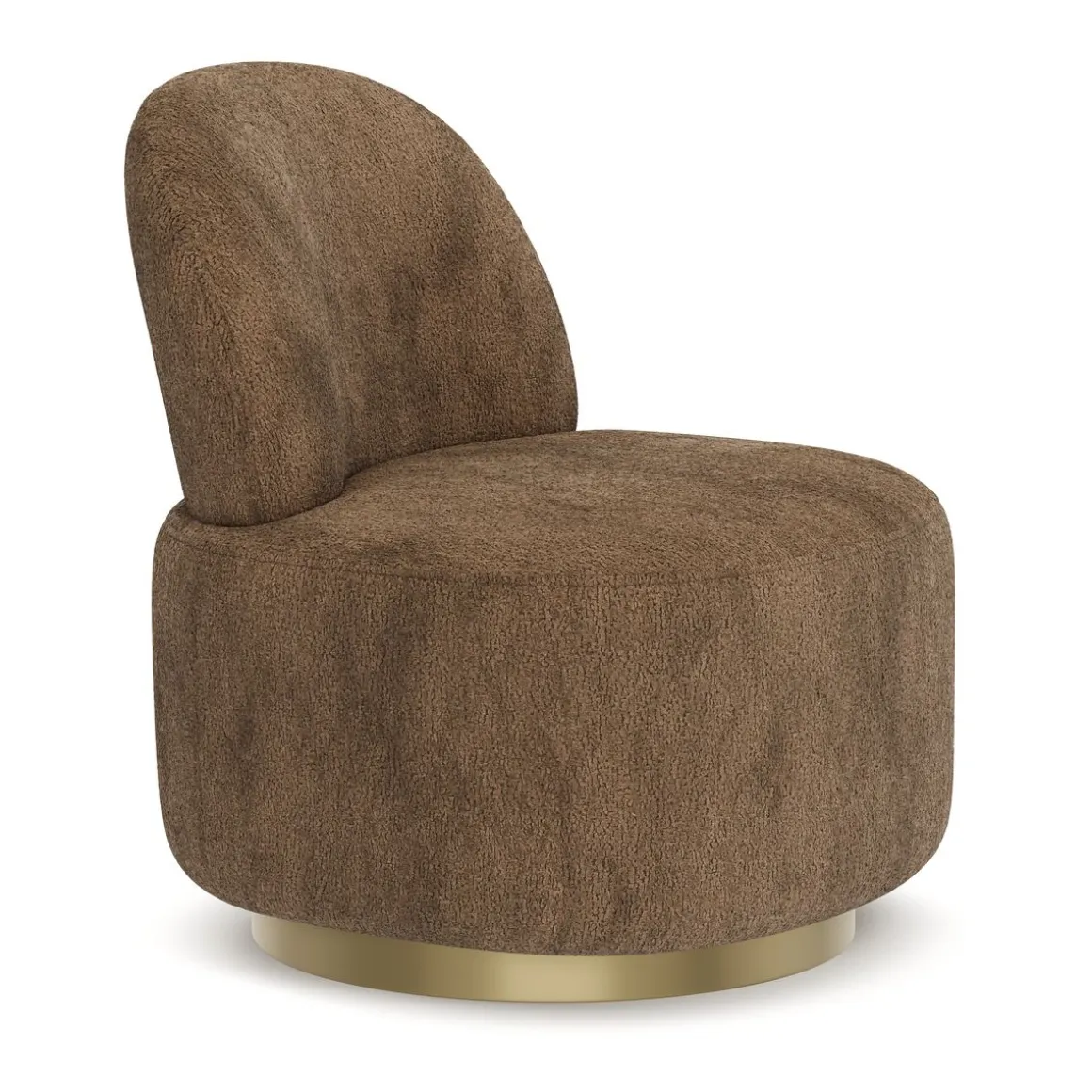 Sessel FIEN braun/gold