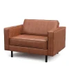 Sessel Leder DUKE braun