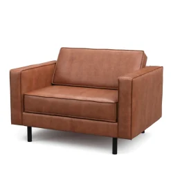 Sessel Leder DUKE braun