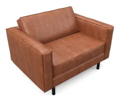 Sessel Leder DUKE braun
