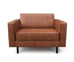 Sessel Leder DUKE braun