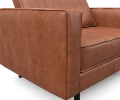 Sessel Leder DUKE braun