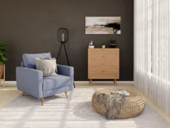 Sessel MANDY blau