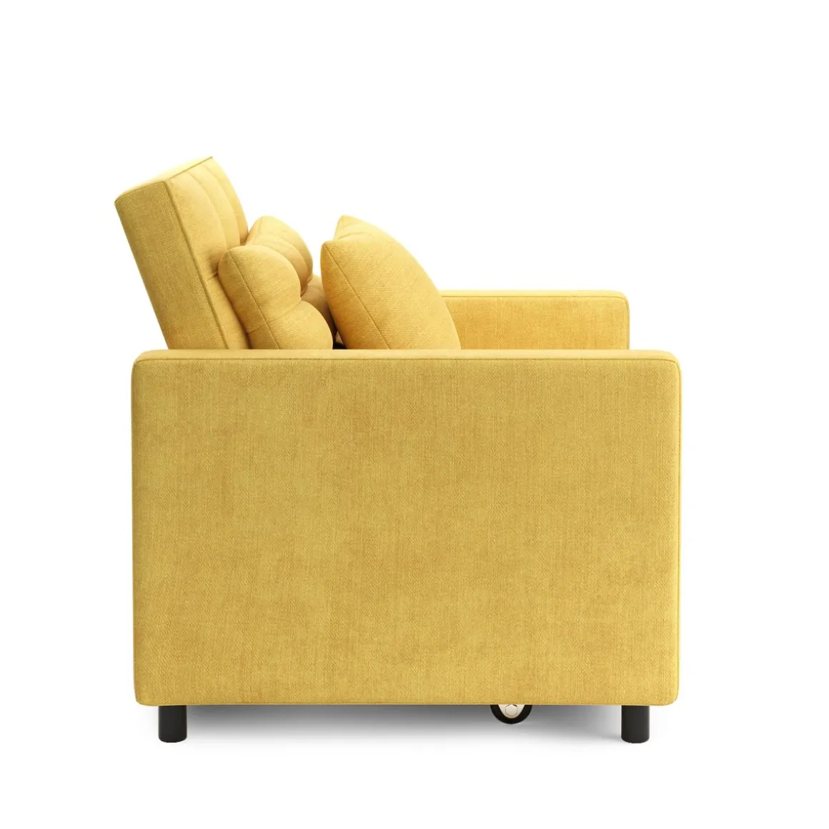 Sessel mit Schlaffunktion LINO gelb