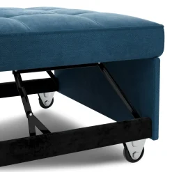 Sessel mit Schlaffunktion LINO blau
