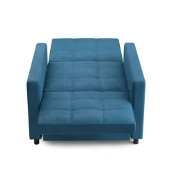 Sessel mit Schlaffunktion LINO blau