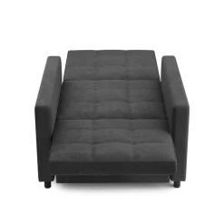 Sessel mit Schlaffunktion LINO anthrazit
