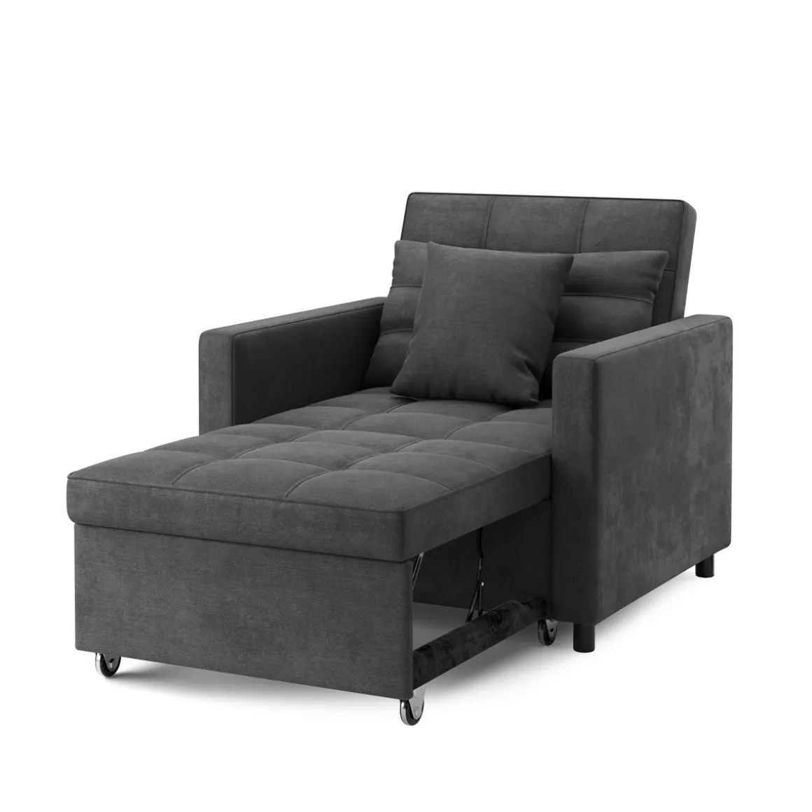 Sessel mit Schlaffunktion LINO anthrazit
