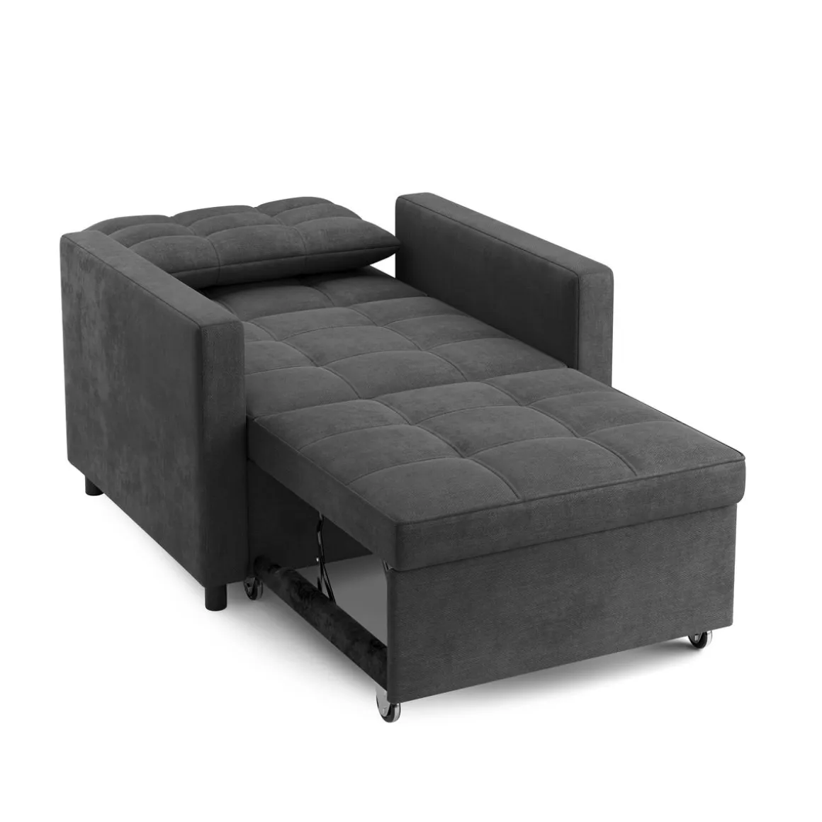 Sessel mit Schlaffunktion LINO anthrazit