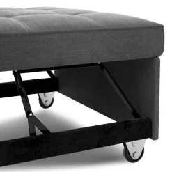 Sessel mit Schlaffunktion LINO grau