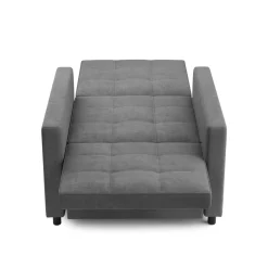 Sessel mit Schlaffunktion LINO grau
