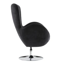 Sessel Samt EGO schwarz