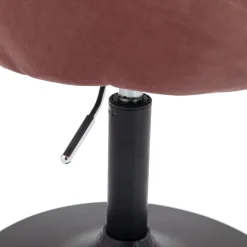 Sessel Samt KEIF drehbar altrosa