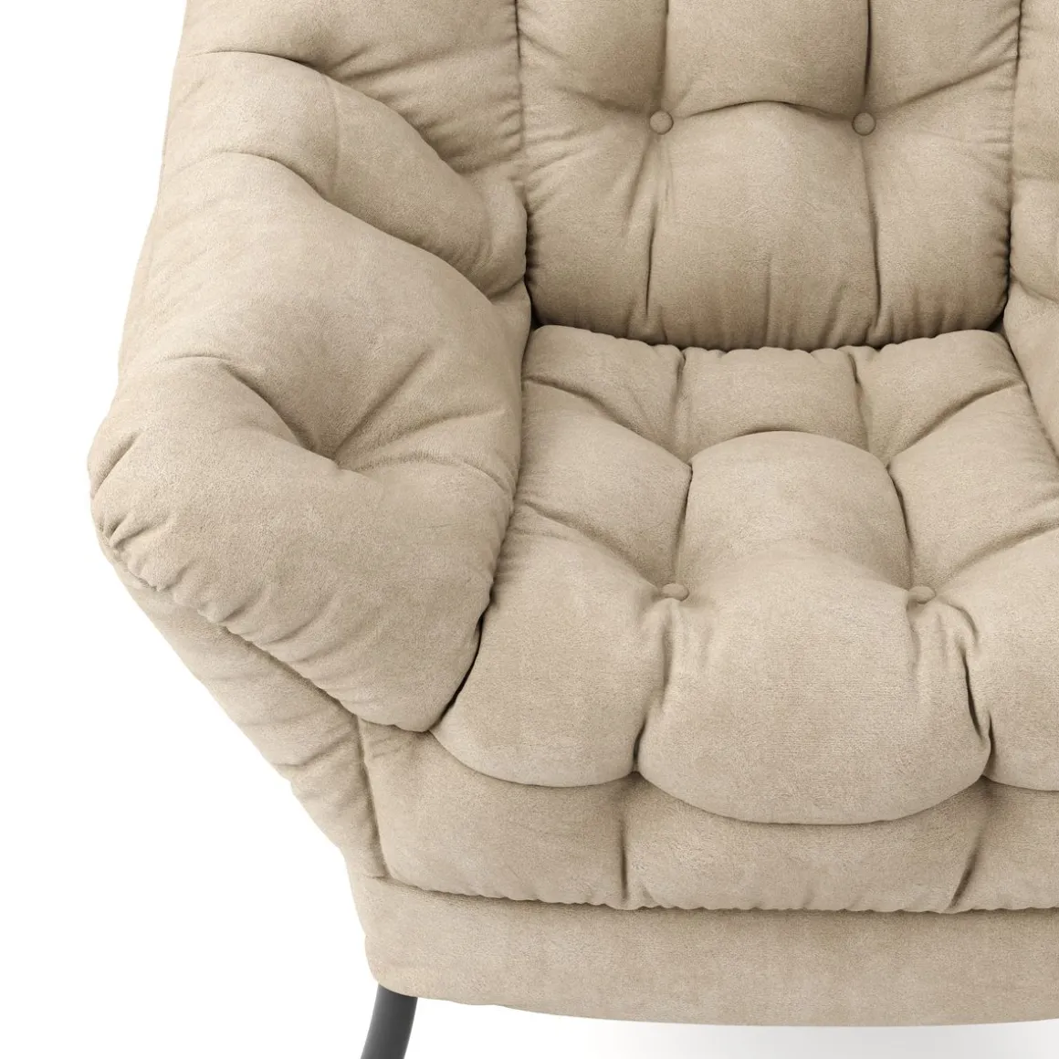 Sessel Samt SARY beige