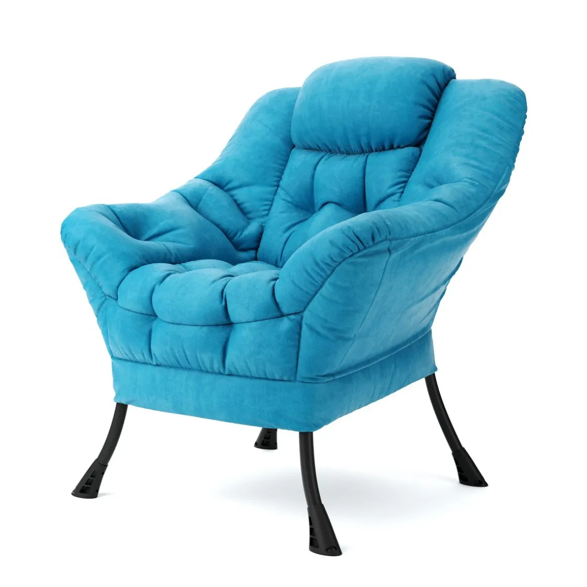 Sessel Samt SARY blau