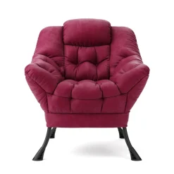 Sessel Samt SARY bordeaux
