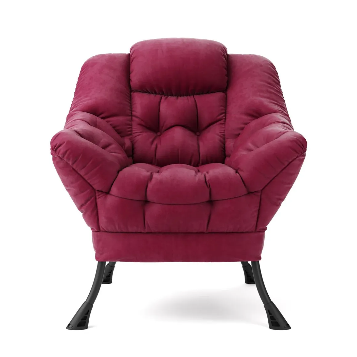 Sessel Samt SARY bordeaux