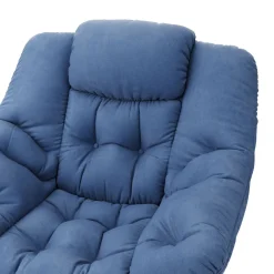 Sessel Samt SARY dunkelblau