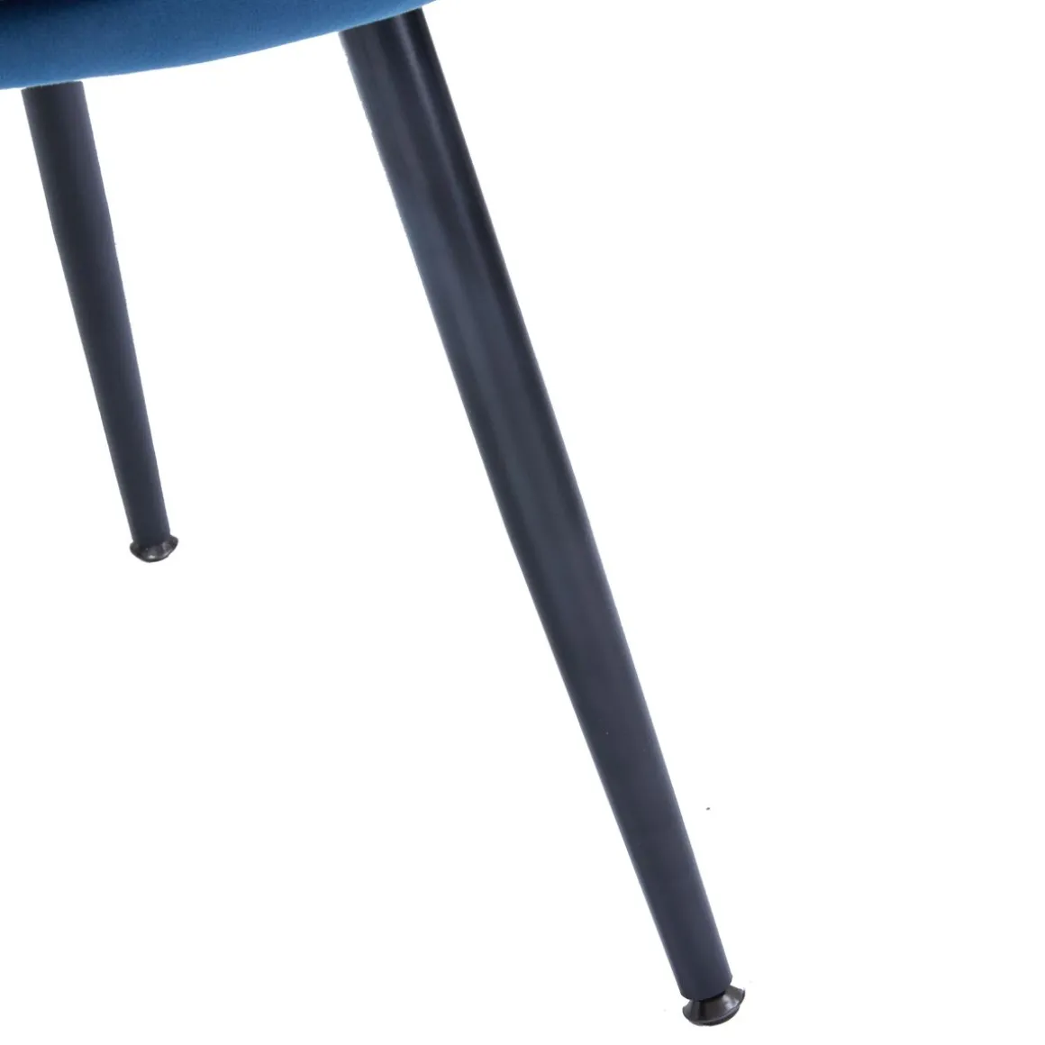 Sessel Samt SHELLY blau/schwarz | GONSER.CH
