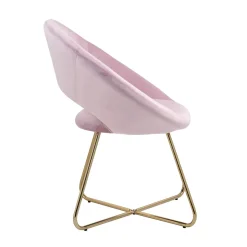 Sessel Samt VALS rosa