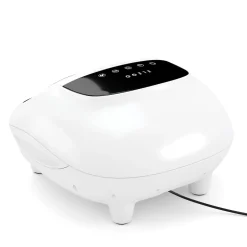 Shiatsu Fussmassagegerät mit Wärmefunktion weiss/schwarz