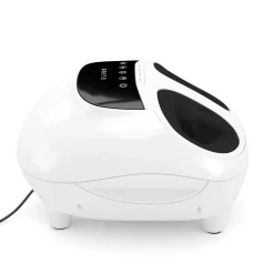 Shiatsu Fussmassagegerät mit Wärmefunktion weiss/schwarz