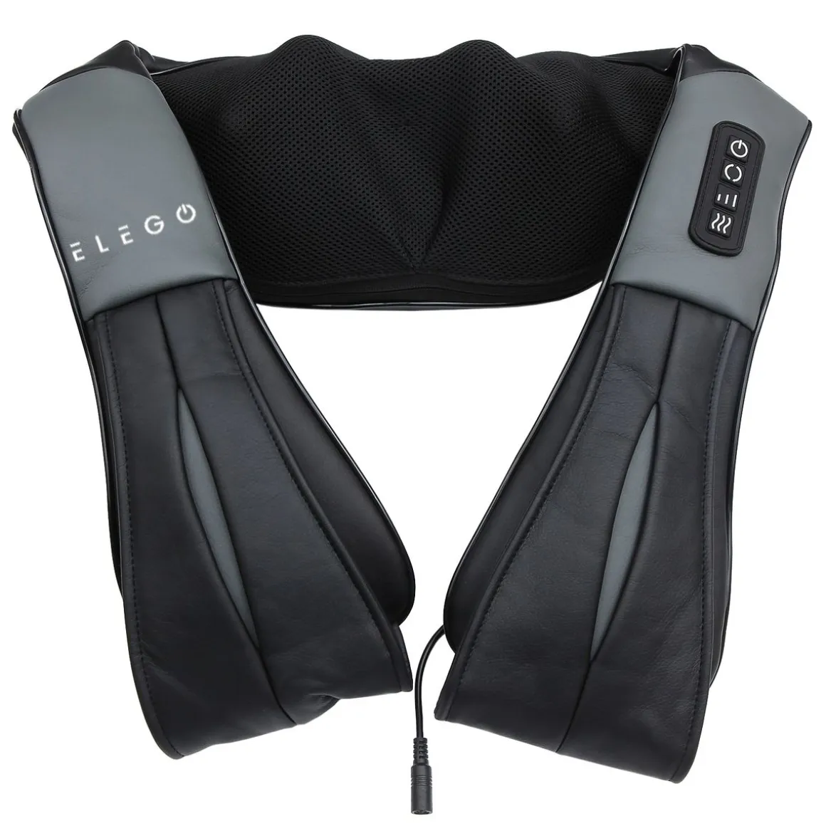 Shiatsu Massagegerät schwarz/grau