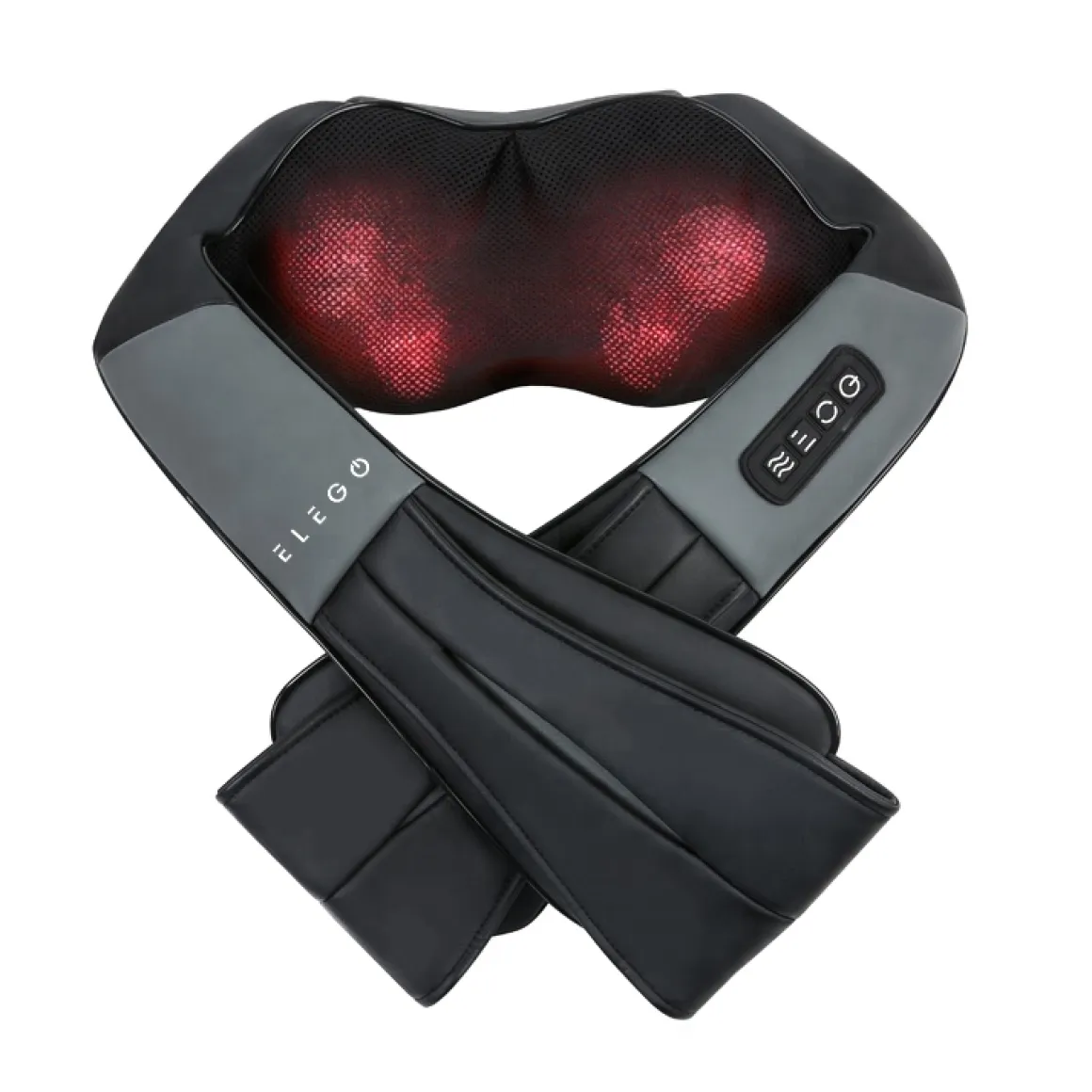 Shiatsu Massagegerät schwarz/grau