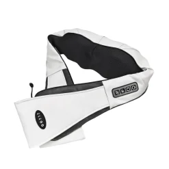 Shiatsu Massagegerät weiss/schwarz