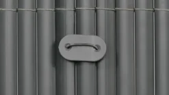 Sichtschutzmatte PVC Befestigungs-Kit 100 Stk. anthrazit
