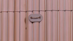 Sichtschutzmatte PVC Befestigungs-Kit 100 Stk. braun