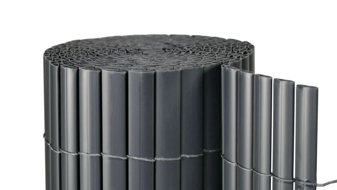 Sichtschutzmatte PVC 500 x 120 cm anthrazit