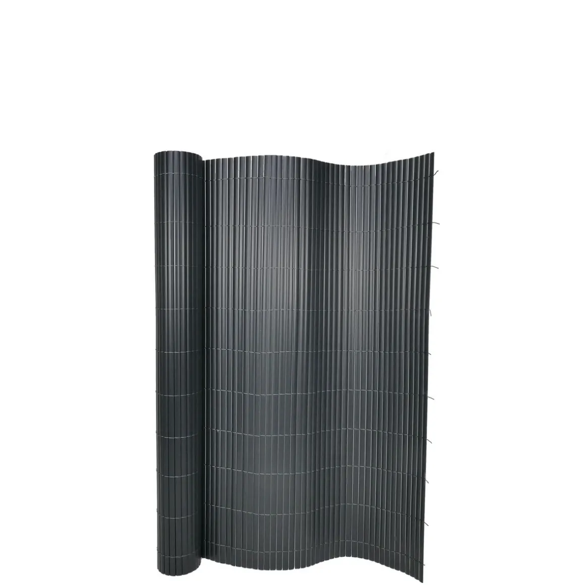 Sichtschutzmatte PVC 500 x 100 cm anthrazit