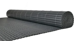 Sichtschutzmatte PVC 500 x 100 cm anthrazit