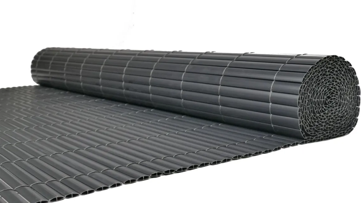 Sichtschutzmatte PVC 500 x 180 cm anthrazit