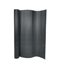 Sichtschutzmatte PVC 500 x 160 cm anthrazit