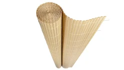 Sichtschutzmatte PVC 500 x 120 cm Bambusoptik